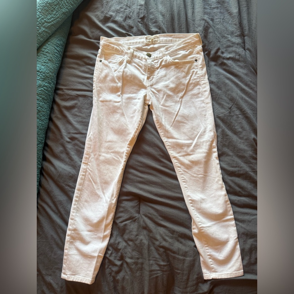 Current/Elliott-White Denim jeans